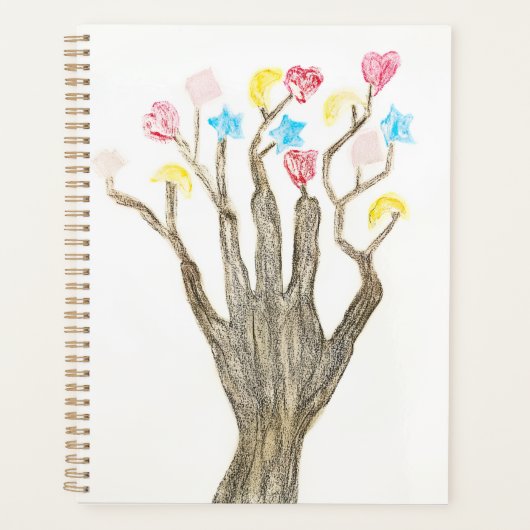 Handvol Boom van Vormen Planner (Voorkant)