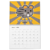 Handvormige dieren 2015 kalender (Mar 2026)