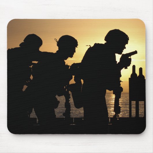 Handvuurwapens met een diameter van 9 mm muismat (Voorkant)