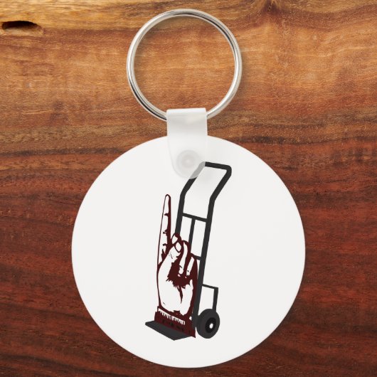 Handwagen Sleutelhanger (Voorkant)