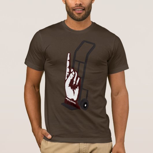 Handwagen T-shirt (Voorkant)