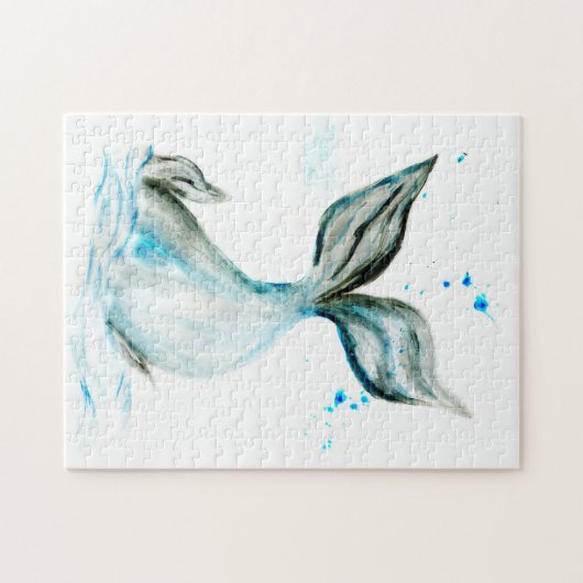 Handwalvisstaart Legpuzzel (Horizontaal)