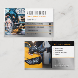 Handwas | Autowas Visitekaartje