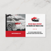 Handwas | Autowas Visitekaartje (Voorkant)