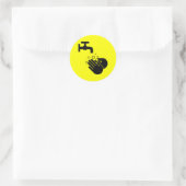 Handwas sticker (Tas)