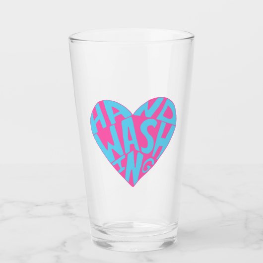 Handwashand Glas (Voorkant)