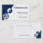 handwerk technik visitekaartje (Voorkant / Achterkant)