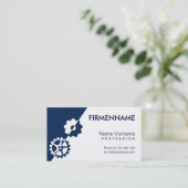 handwerk technik visitekaartje (Staand voorkant)