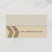 Handwerk Visitekaartje (Achterkant)