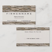 handwerk visitekaartje (Voorkant / Achterkant)