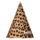 handwerkblad voor mode met kleine stukjes feesthoedjes (Links)