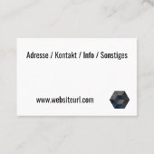 Handwerker Meisterbetrieb Visitekaartje (Achterkant)