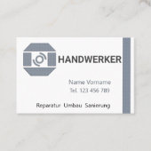 Handwerker Visitekaartje (Voorkant)