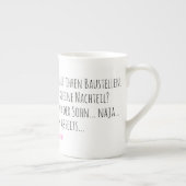 Handwerkers Kinder Porselein Kop (Rechts)