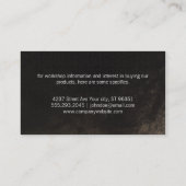 handwerkslieden | tarwekorrel visitekaartje (Achterkant)