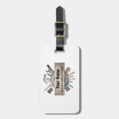  handwerktuigaannemer bagagelabel (Voorkant verticaal)