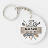  handwerktuigaannemer sleutelhanger (Voorkant)