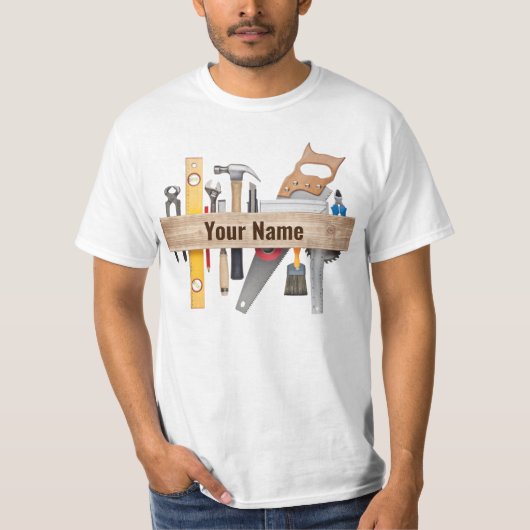  handwerktuigcarpenter t-shirt (Voorkant)