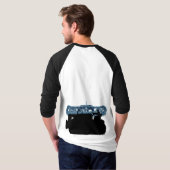 Handwerktuigmachinekraanbedieningstoetsen T-shirt (Achterkant volledig)