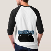 Handwerktuigmachinekraanbedieningstoetsen T-shirt (Achterkant)