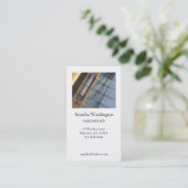 Handwever Visitekaartje (Staand voorkant)