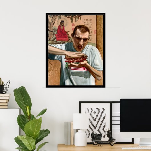 Handwich Poster (Thuiskantoor)