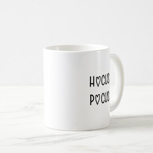 Handwritten hocus pocus koffiemok (Voorkant rechts)