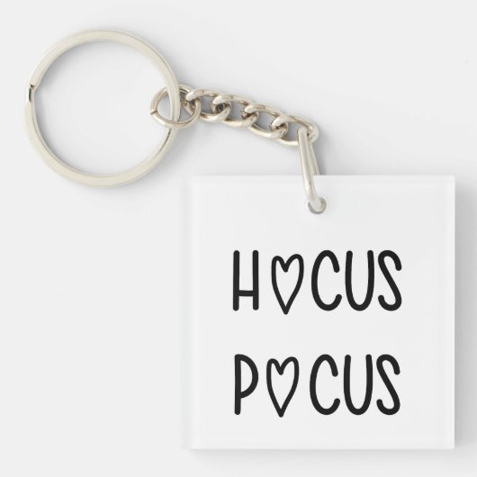 Handwritten hocus pocus sleutelhanger (Voorkant)