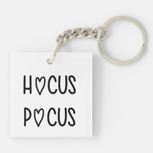 Handwritten hocus pocus sleutelhanger (Achterkant)