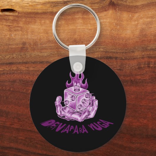 handwürfel sleutelhanger (Voorkant)