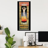 Handy Bandy & Nadia Nadyr Magic Act Poster (Thuiskantoor)