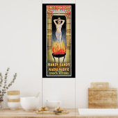 Handy Bandy & Nadia Nadyr Magic Act Poster (Keuken)