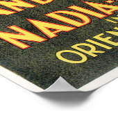 Handy Bandy & Nadia Nadyr  Magic Act Poster (Hoek)