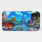 Handy Cover Hülle Paris I Phone 5, Tough Xtreme (Achterkant (horizontaal))