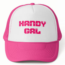 Handy Gal Pink Trucker Hat