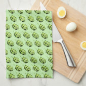 Handy Hops - Beer Lover's Dish Towel, inky design Theedoek (Quarter Fold)