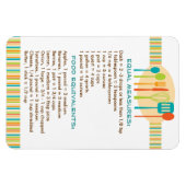 Handy Kitchen Guide voor het koken van apparaten M Magneet (Horizontaal)