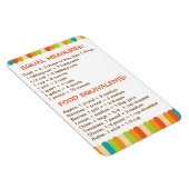 Handy Kitchen Guide voor het koken van apparaten M Magneet (Rechterzijde)