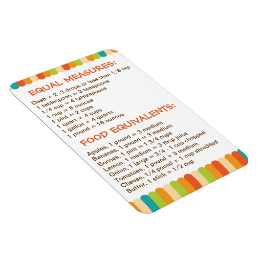 Handy Kitchen Guide voor het koken van apparaten M Magneet (Rechterzijde)