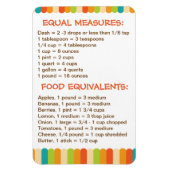 Handy Kitchen Guide voor het koken van apparaten M Magneet (Verticaal)