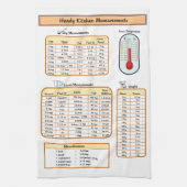 Handy Kitchen Metingen Keukenhanddoeken (Verticaal)