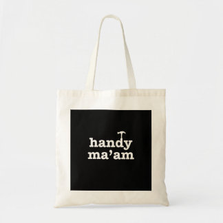 Handy Ma'am Tools Vrouw Woman Maintenance Worker Tote Bag