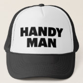 HANDY-MAN leukste slogan-vrachtwagenhoed Trucker Pet (Voorkant)