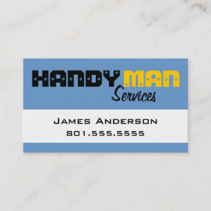 Handy Man Services Professional Visitekaartjes