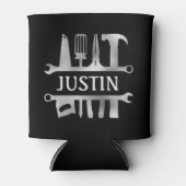 Handy Man Tools Monogram op maat Blikjeskoeler (Voorkant)