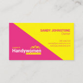 Handy Women Visitekaartjes - Home Business (Achterkant)