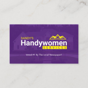 Handy Women Visitekaartjes - Home Business