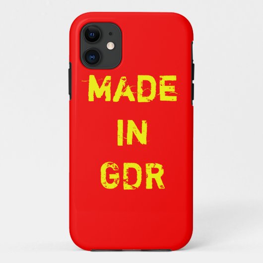 Handyhülle DDR Style Case-Mate iPhone Case (Achterkant)