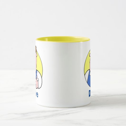 Handyman Afbeelding met naam Mok (Midden)