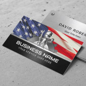 Handyman Auto Reparatie Service Patriottische Mech Visitekaartje